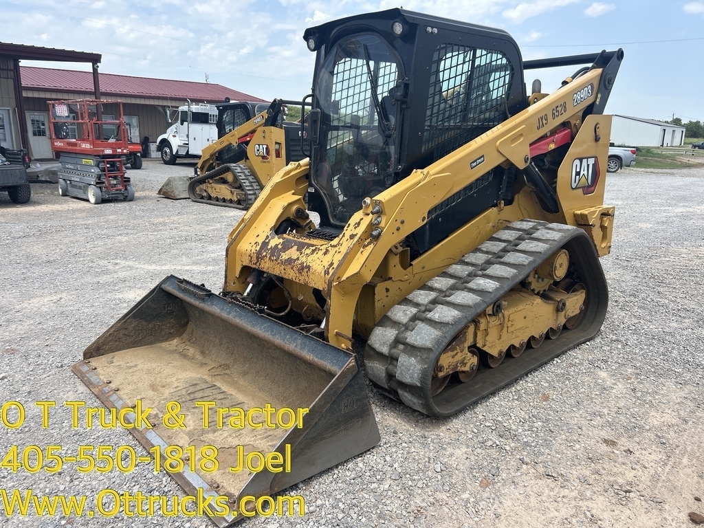 2021 Caterpillar 289D3 Track Skid Steer Loader 2 Speed Cab Air 74Hp Joystick