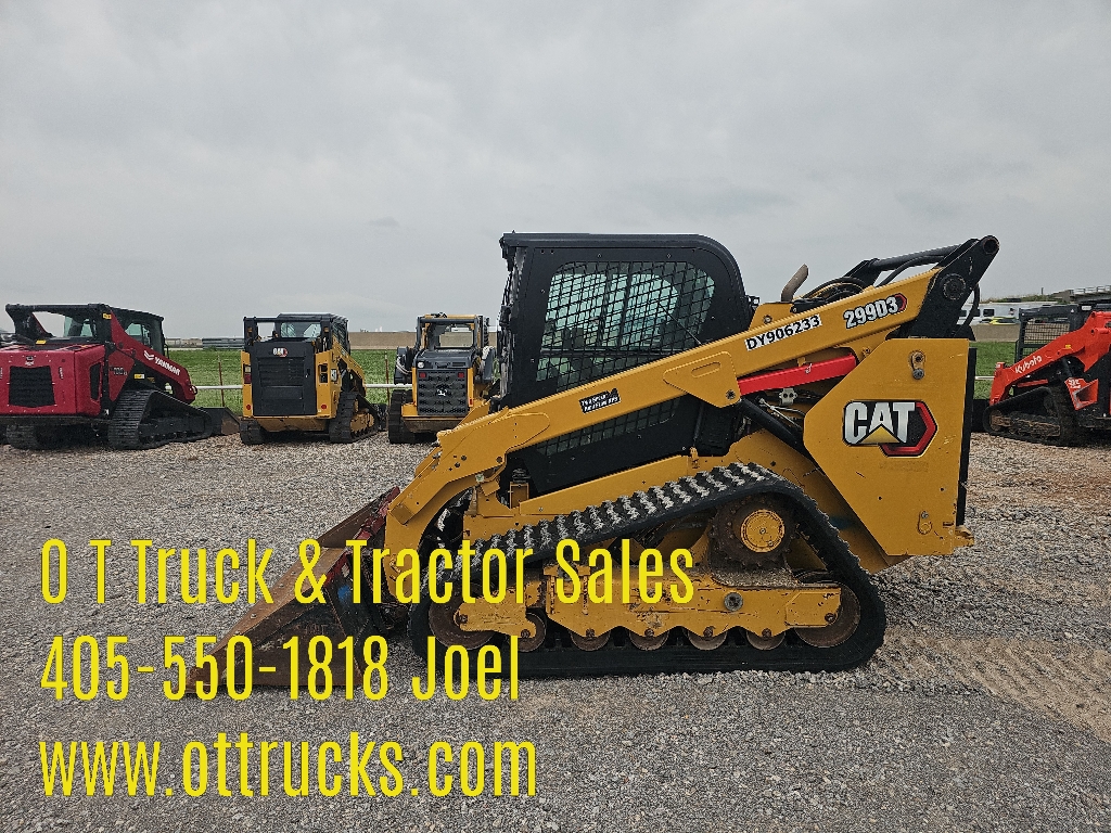 2022 Caterpillar 299D3 Compact Track Skid Steer Loader 98Hp Joystick