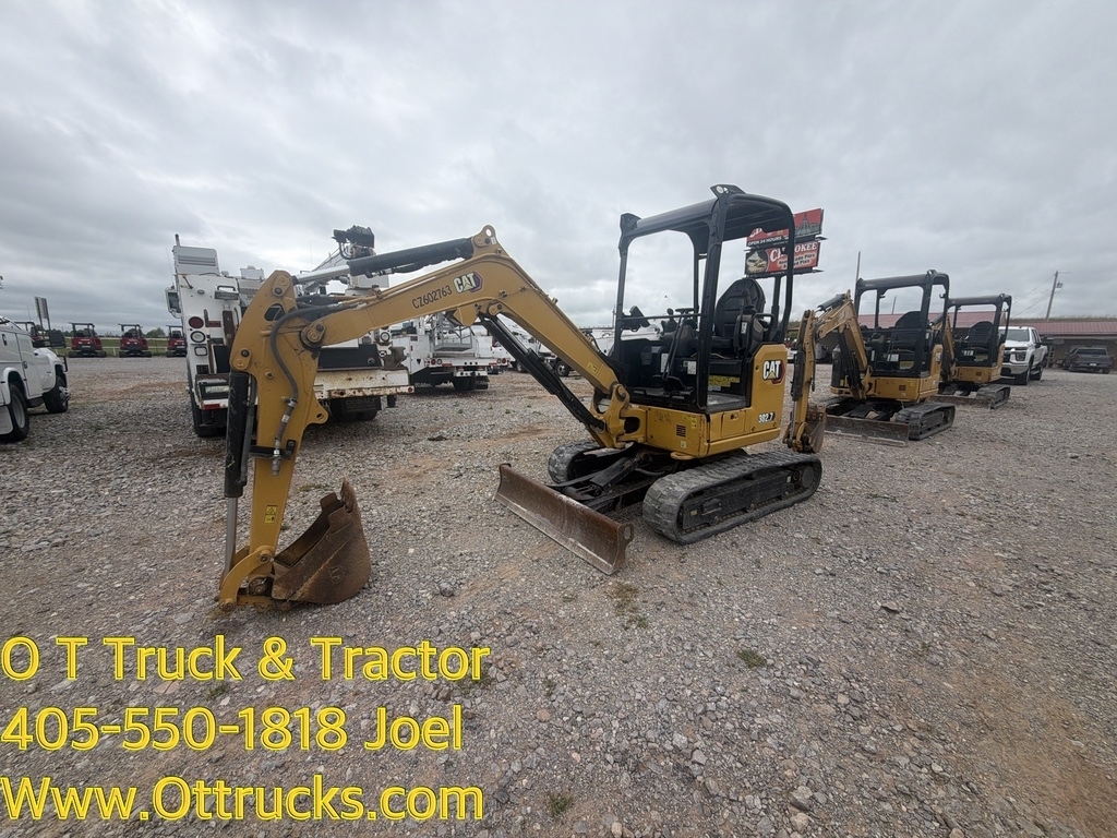 2022 Caterpillar 302.7CR Excavator Track Hoe Mini Ex  24Hp