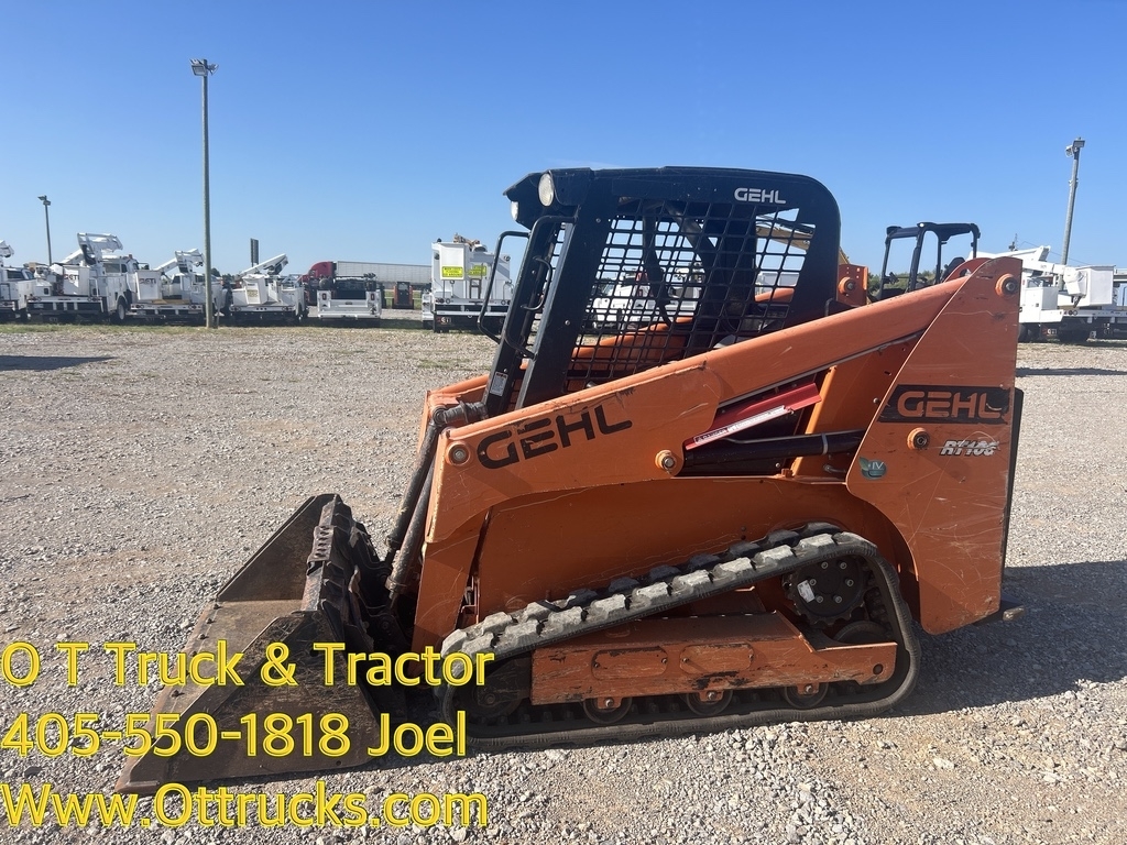 2020 Gehl RT105 Compact Track Skid Steer Loader 35Hp Open Cab T Handle