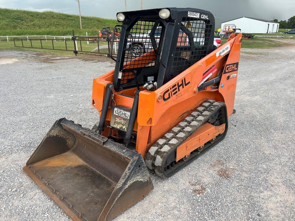 2019 Gehl RT105 Compact Track Skid Steer Loader 35Hp Open Cab T Handle