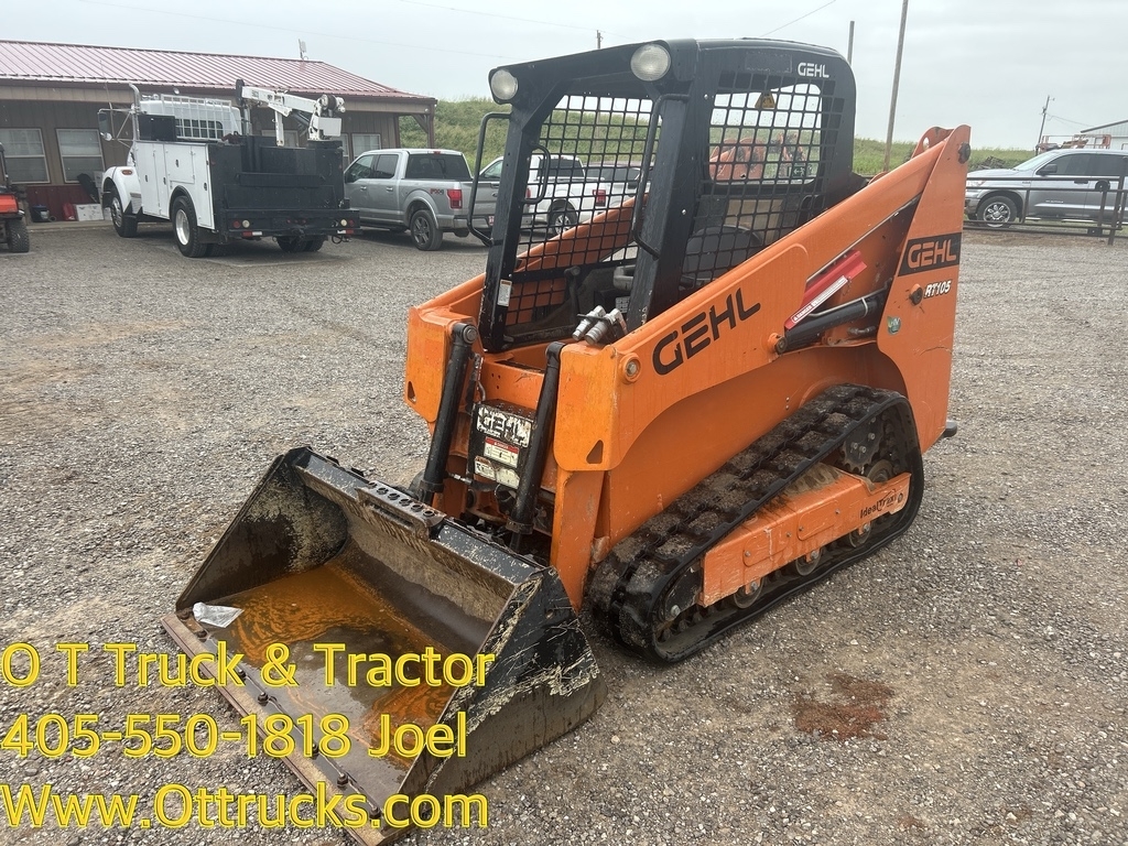 2020 Gehl RT105 Compact Track Skid Steer Loader 35Hp T Handle