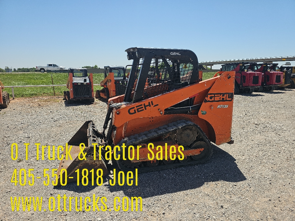 2021 Gehl RT135 Compact Track Skid Steer Loader 46Hp Joystick