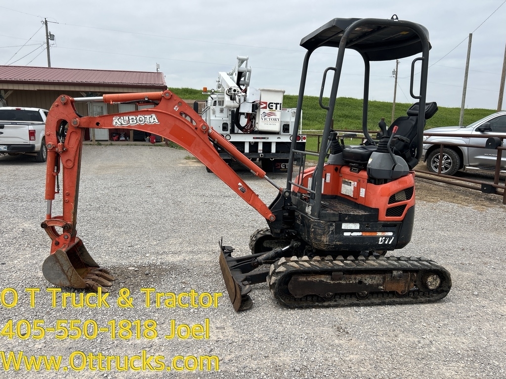 2017 Kubota U17 Mini Excavator Mini Ex Track Hoe 17Hp