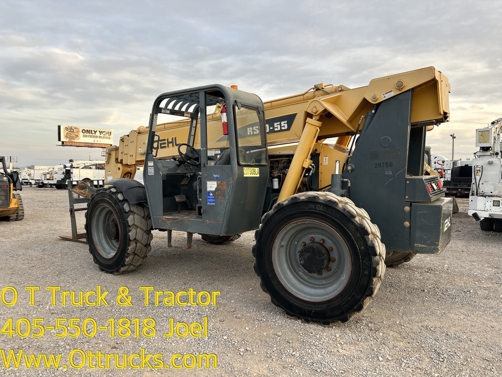 2015 Gehl RS10-55 55Ft 10k Reach Lift Forklift Reachlift Telehandler