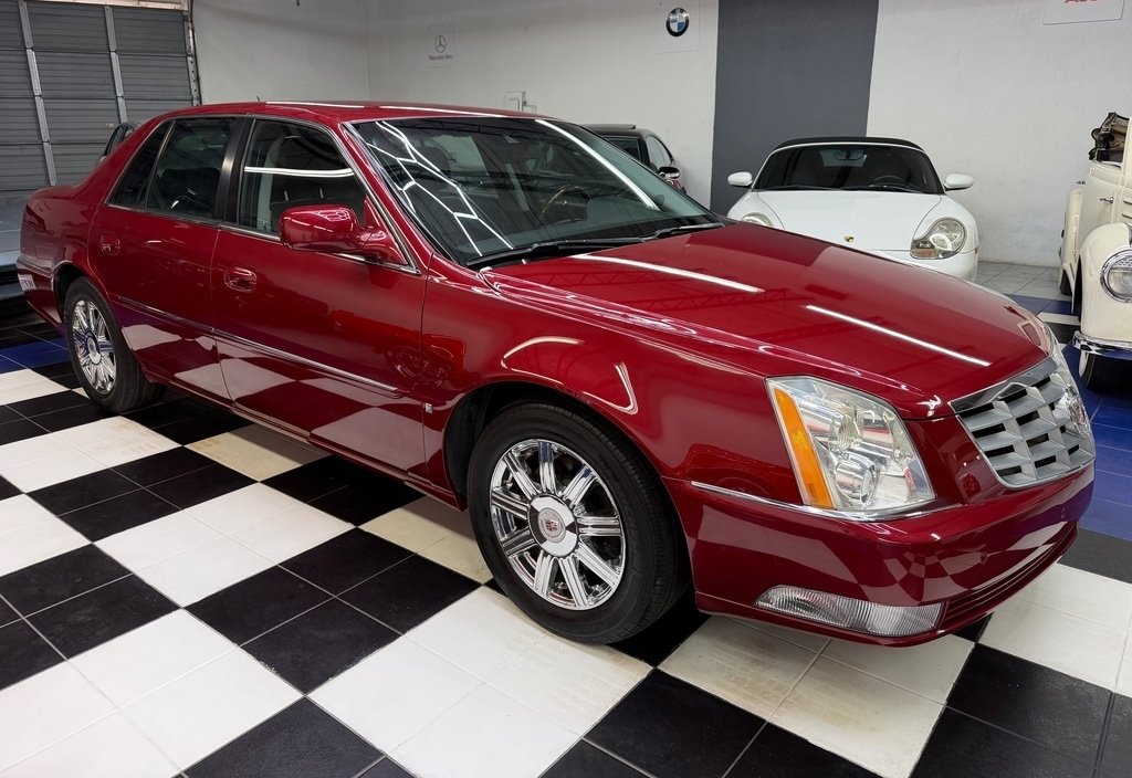 Crystal Red Tintcoat 2008 Cadillac DTS Sedan  4-Speed Automatic