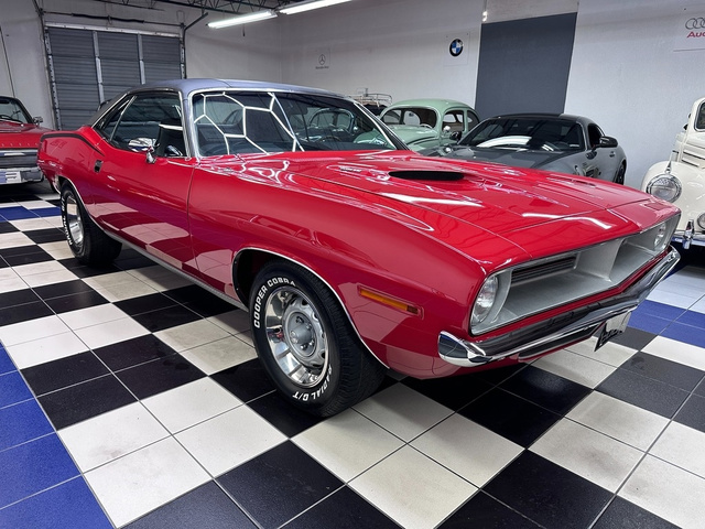 Red 1970 Plymouth Barracuda Coupe Automatic