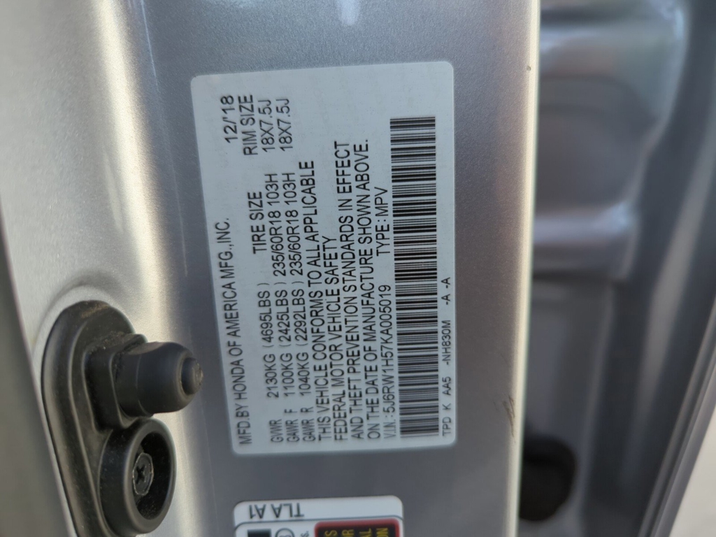 2019 Honda CR-V EX photo