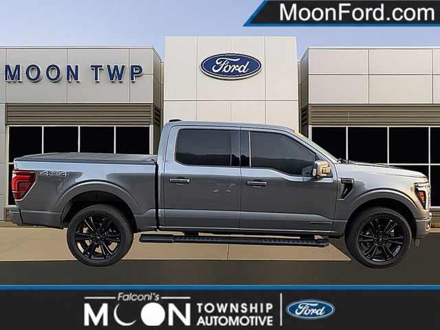 Carbonized Gray 2025 Ford F-150 Pickup Truck Four-Wheel Drive Automatic