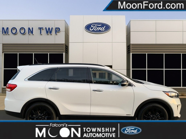 Snow White Pearl 2019 Kia Sorento S V6 AWD SUV / Crossover All-Wheel Drive 8-Speed Automatic