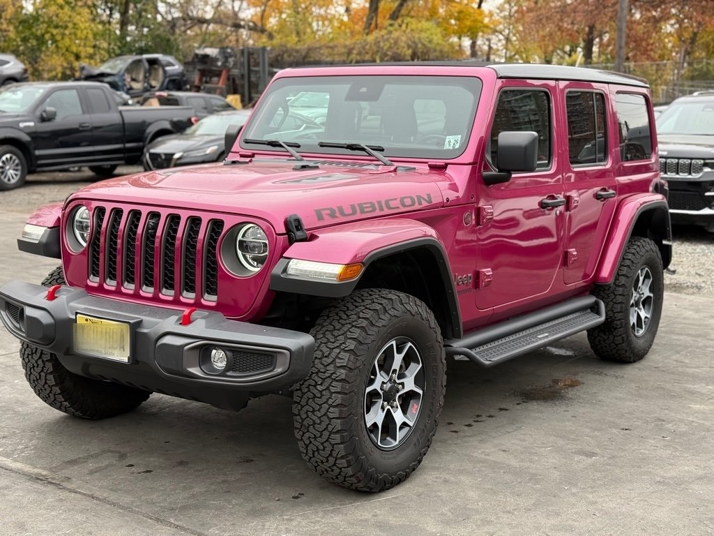 Used 2021 Jeep Wrangler Unlimited Rubicon with VIN 1C4HJXFG0MW852834 for sale in Paterson, NJ