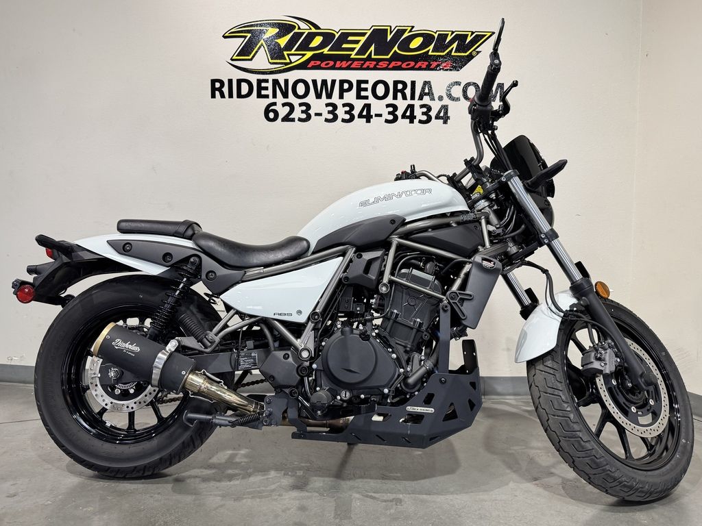 2024 Kawasaki Eliminator Pearl Storm Gray Parallel Twin 451