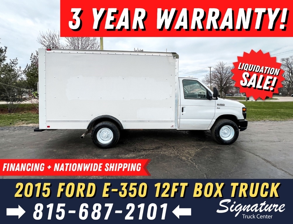 2015 Ford E-350 12ft Box Truck