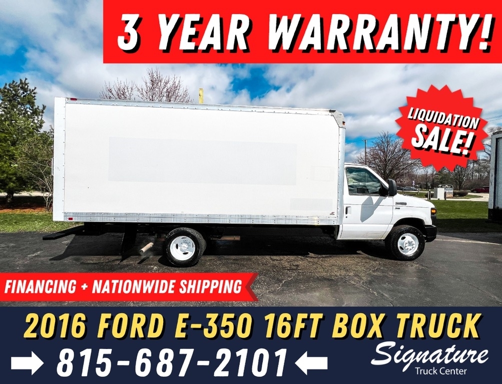 2016 Ford E-350 16ft Box Truck