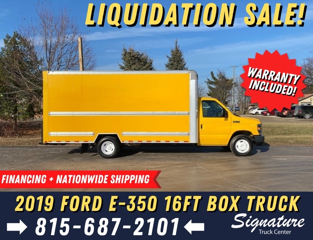 2019 Ford E-350 16ft Box Truck