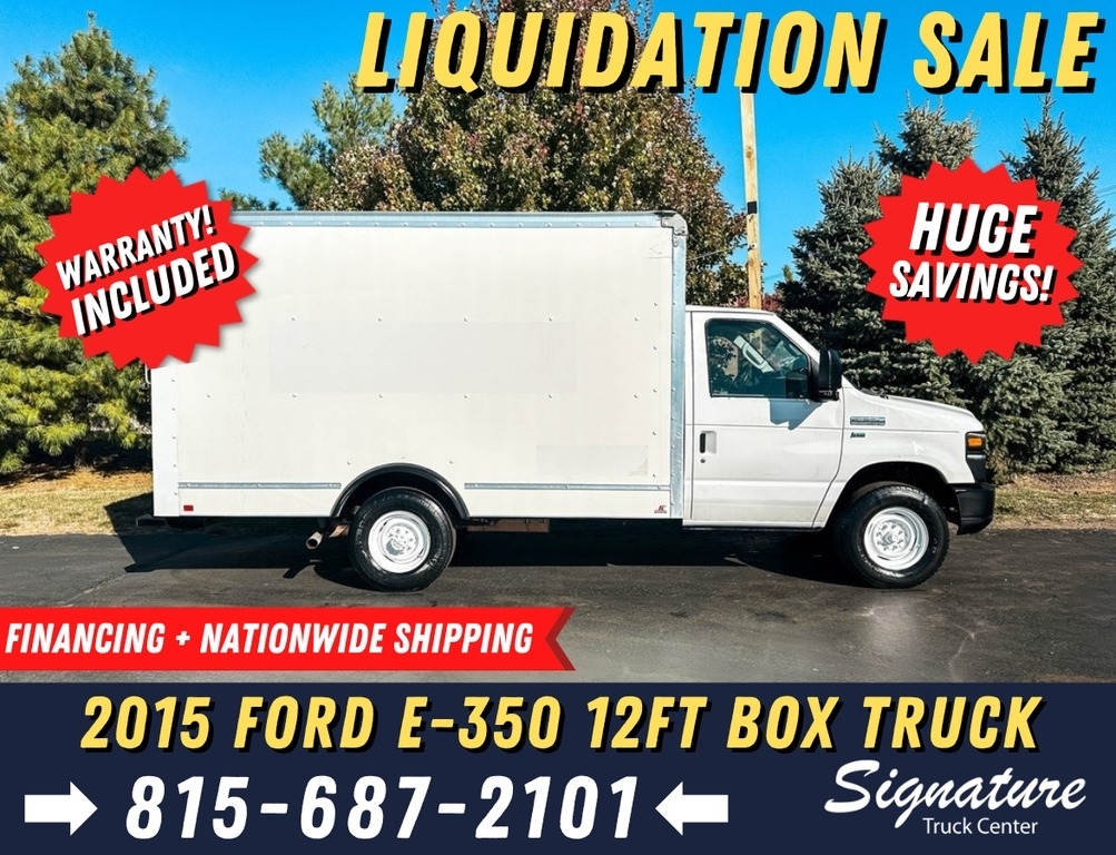 2015 Ford E-350 12ft Box Truck