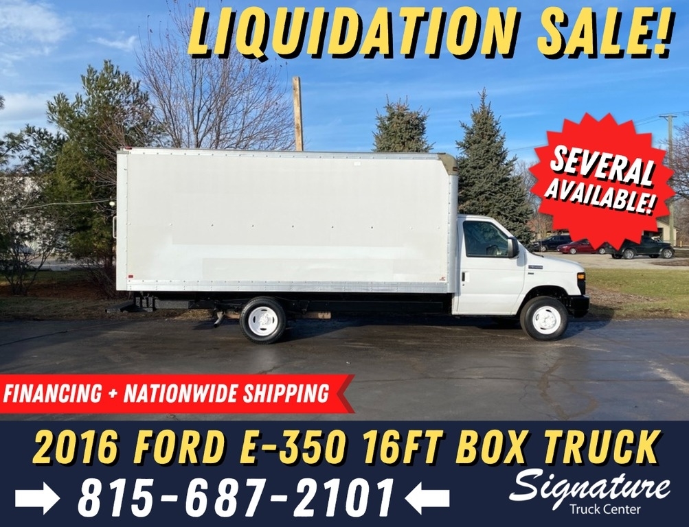 2016 Ford E-350 16ft Box Truck