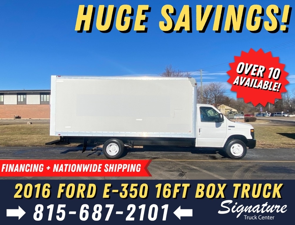 2016 Ford E-350 16ft Box Truck