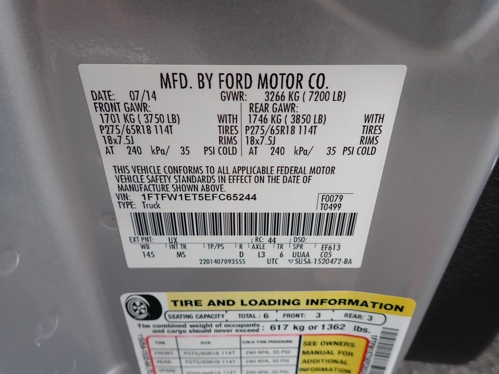 2014 Ford F-150 FX4 photo
