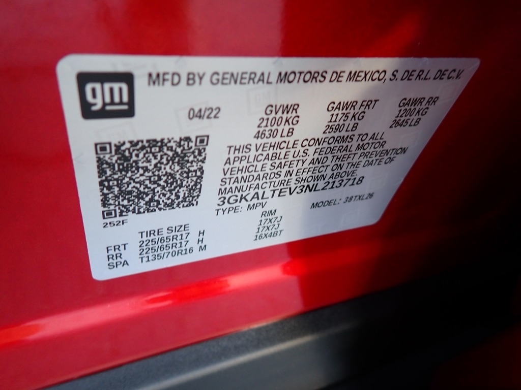 2022 GMC Terrain SLE photo